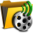 Folder Shared Videos Icon 48x48 png